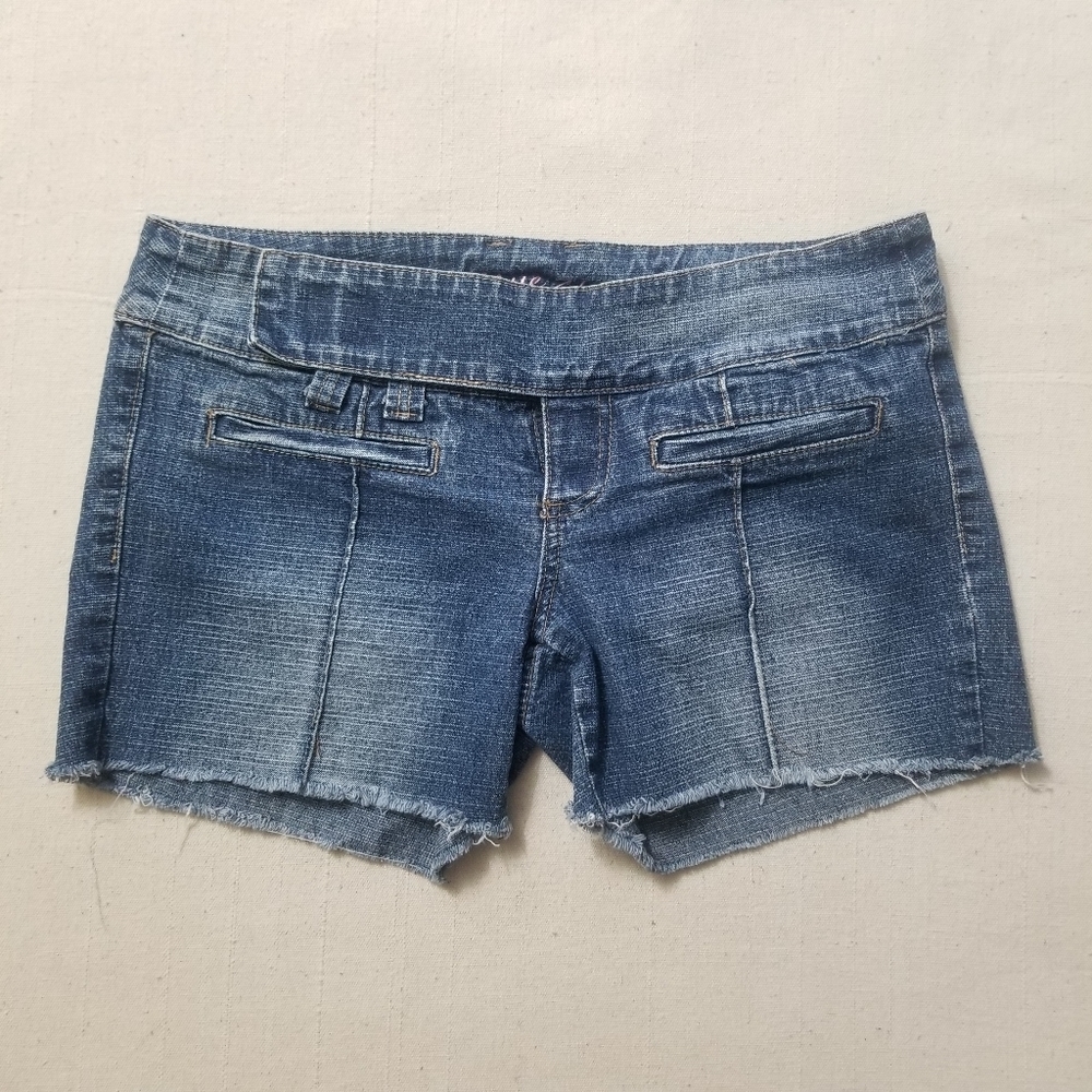 Rue21 wrapped waist denim shorts sz 11/12
